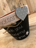 Personalised Plant Pot Md - 8941