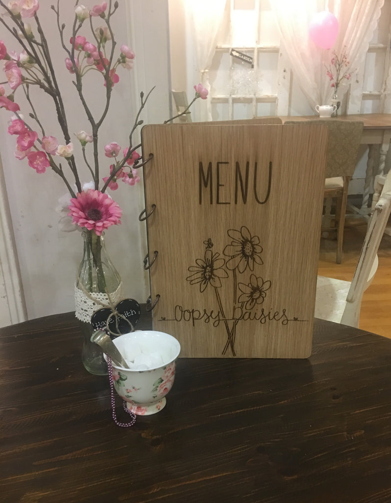 OUR NEW MENU!