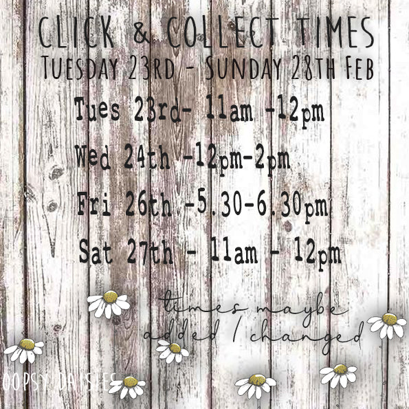 CLICK & COLLECT TIMES