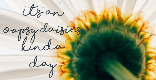 "It's an Oopsy Daisies Kinda Day" Blog 11.05.20