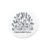 Porcelain Coaster - If Friends were Flowers 14036