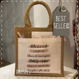 Bible / Book Jute Bag - Daughter of the King 14149