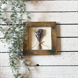 Sign Sm with Lavender Posy - Personalised 13865