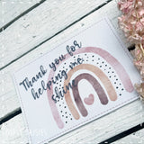 Postcard Rainbow - Thank you for Helping me Shine (TR385) - RRP is