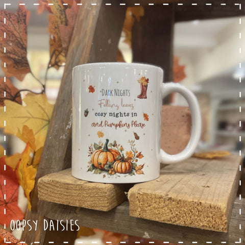 Personalised Pumpkin Mug 13988