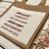 Bible / Book Jute Bag - Daughter of the King 14149