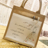 Bible / Book Jute Bag - She is Clothed 14253