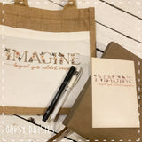 Bible / Book Jute Bag - Imagine 14254