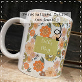 Mug Flower Print - She who Kneels 14260