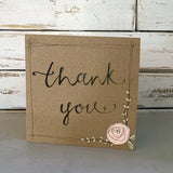 Personalised Card / Postcard - Rose  9876