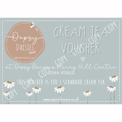 Cream Tea Vouchers