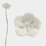 Crocheted Flower - Cream 9160