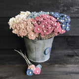 Crocheted Flower - Dk Pink 6604