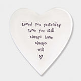 Porcelain Coaster - Loved You 2255