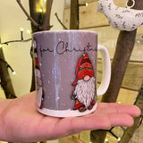 Gnome Snowy 10oz Mug - Staying Gnome for Christmas 10706