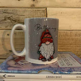 Gnome Snowy 10oz Mug - Jeremiah Gnome Personalised 10709