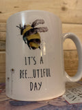 Bees & Daisies 10oz Mug - Bee-utiful Day 10712