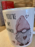 Gnome Mug - Pink You're my Gnomie 10860