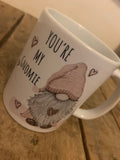 Gnome Mug - Pink You're my Gnomie 10860