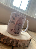 Gnome Mug - Pink You're my Gnomie Personalised 10859