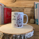 Gnome Mug - Pink You're my Gnomie Personalised 10859