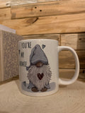 Gnome Mug Blue - You're my Gnomie Personalised 10884
