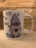 Gnome Mug Blue - You're my Gnomie 10885