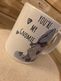 Gnome Mug Blue - You're my Gnomie Personalised 10884