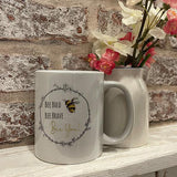 Bees & Daisies Mug - Bee Bold Bee Brave Bee You 11532