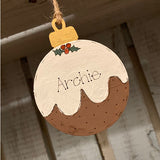 Personalised Pudding Bauble 12053