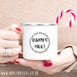 Gnome Enamel Mug - Girl Loves Christmas 12155