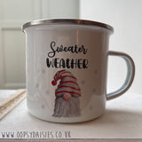 Gnome Enamel Mug - Sweater Weather 12157