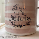 Highlights Enamel Mug - Positivi-tea (TR247) - RRP is