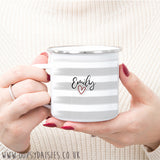 Highlights Enamel Mug - Hello Weekend 12164