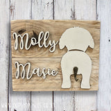 Personalised Dog Lead Holder 12200