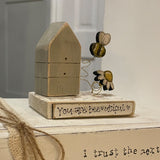 Daisy Village Bee Hive - Grey / Daisy 12410