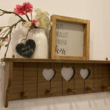 Handmade Rustic Sign Sm - Kiss 12417