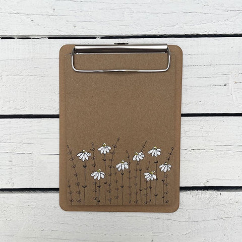 Personalised Hanging Clip Pad - Small Daisies 13092