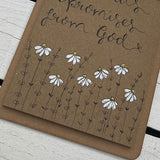 Personalised Hanging Clip Pad - Small Daisies 13092