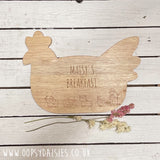 Wooden Board Chicken - Farm Animals 13163