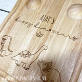 Wooden Board Toast - Dinosaurs 13164