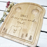 Wooden Board Toast - Bear 13165