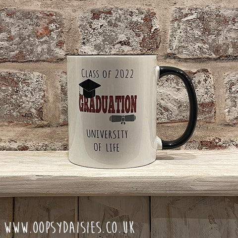 Graduation Mug with Black Handle 13166