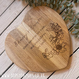 Heart Chopping Board - Nanny's House 13167