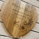 Heart Chopping Board - Nanny's House 13167