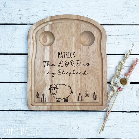 Wooden Board Toast - Sheep 13625