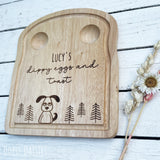 Wooden Board Toast - Dog 13626