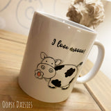 Doodles Mug Cow - I Love Mooooo 13632