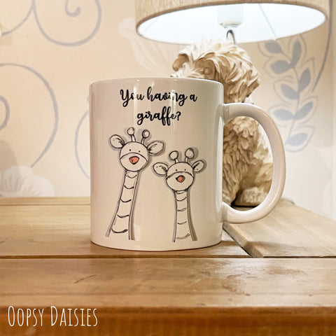 Doodles Mug Giraffe - You having a Giraffe 13633