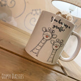 Doodles Mug Giraffe - You having a Giraffe 13633